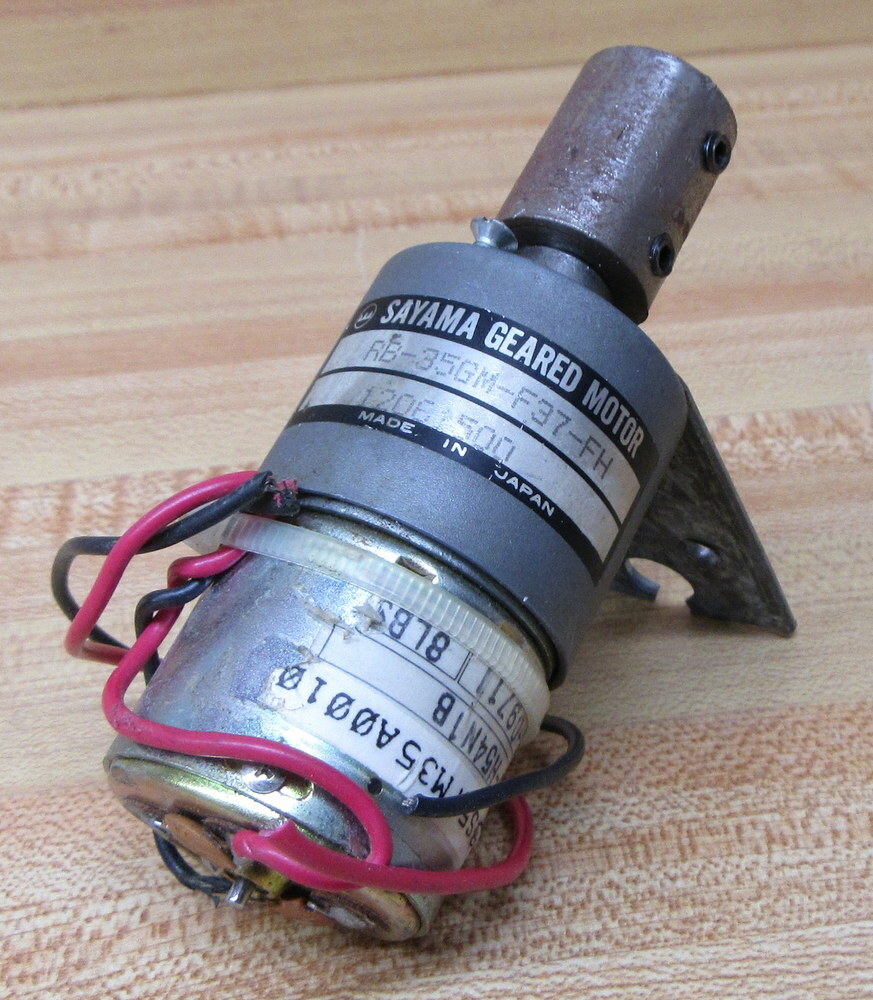 Sayama Geared Motor RB-35GM-F37-FH Motor RB35GMF37FH