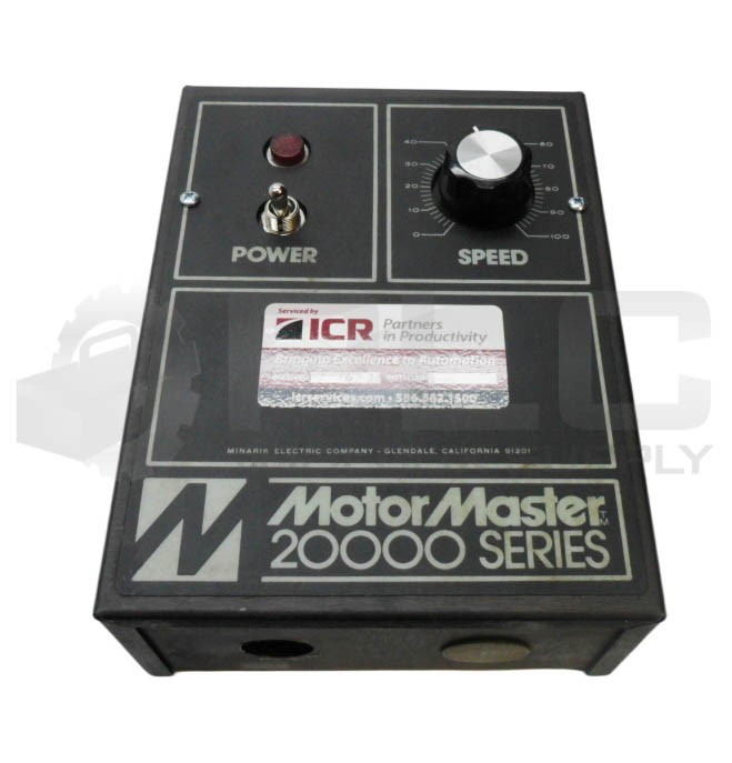 MINARIK ELECTRIC MM23101A MOTOR MASTER 2000 CONTROLLER 0-180VDC 5A 230VAC