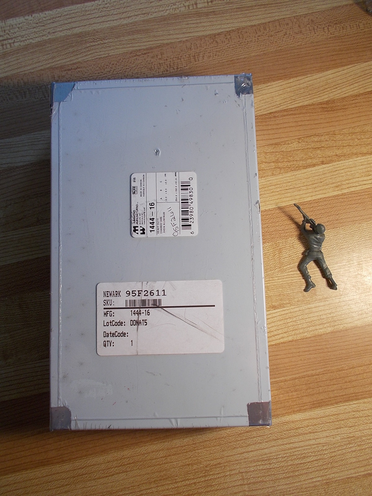 NEW Hammond Manufacturing 1444-16 Aluminum Enclosure Box *FREE SHIPPING*