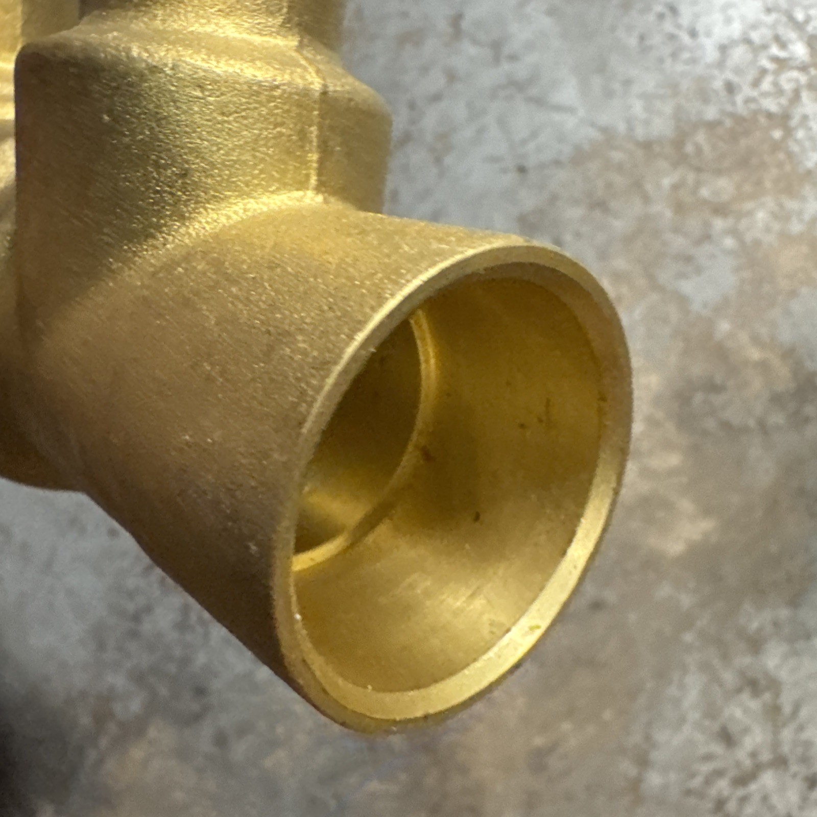 Webstone H-58653 1-1/4″ x 3/4″ SWT Brass Purge Tee Full Port Ball Valve