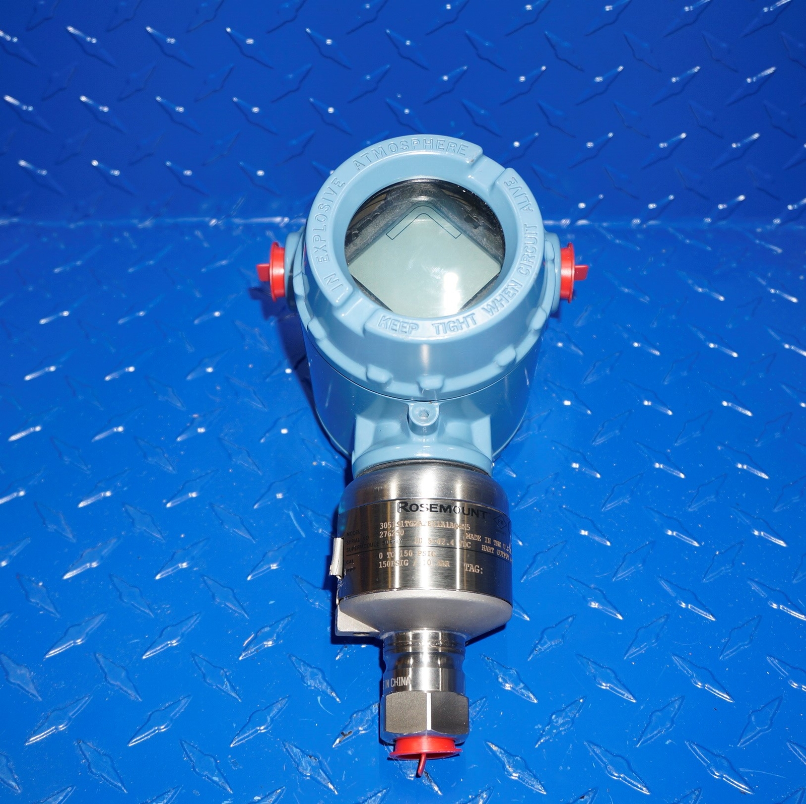 EMERSON ROSEMOUNT 3051S1TG2A2E11A1AQ4M5 PRESS TRANS 3051 S1TG2 ID76250
