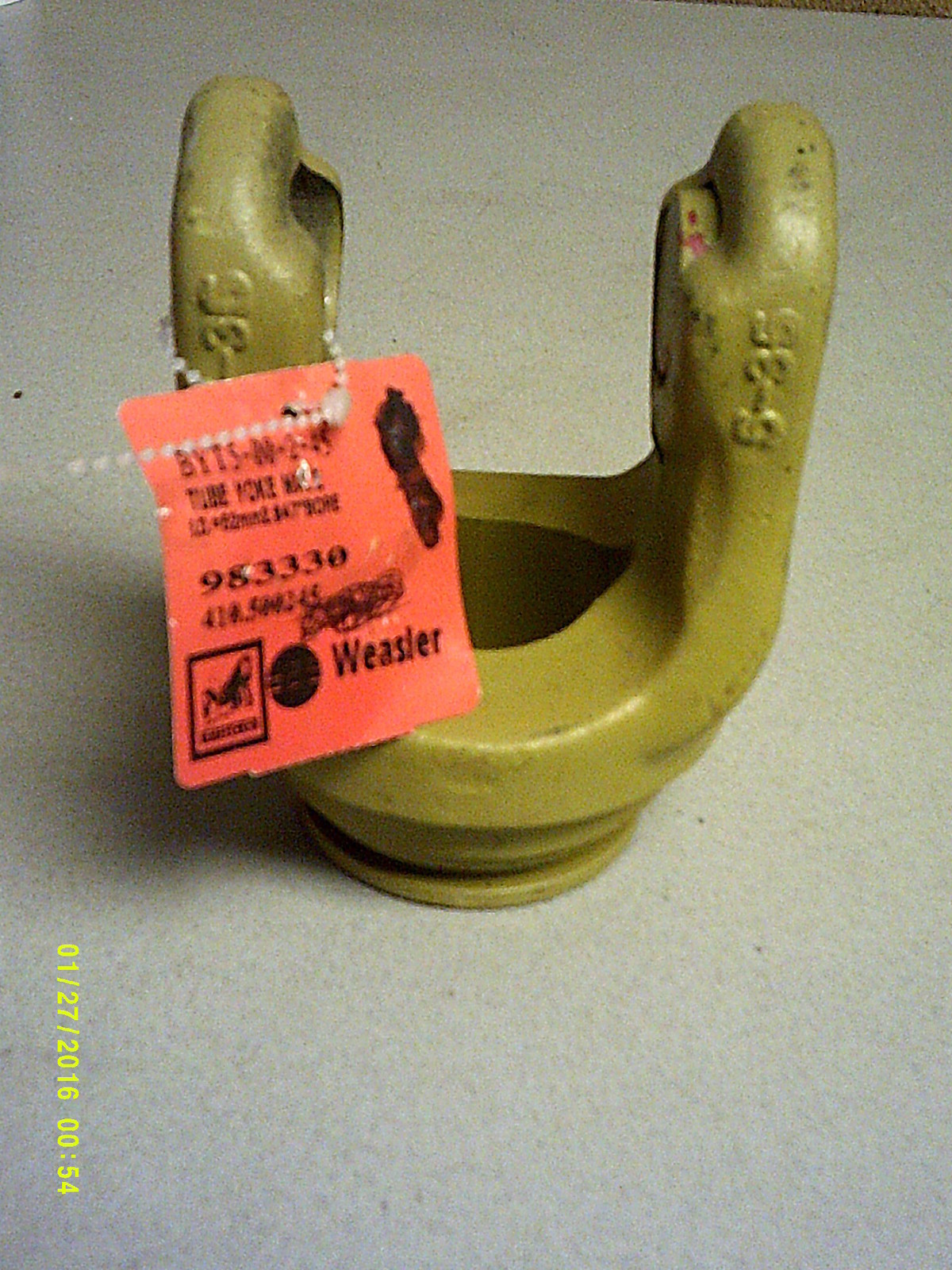 Tisco Tube Yoke Male 983330 52mm 2.047″ Bore *FREE SHIPPING*