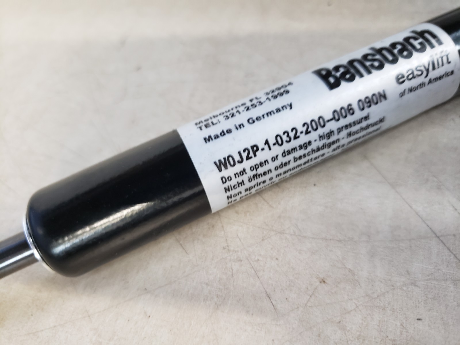 BANSBACH W0J2P-1-032-200-006 090N EASYLIFT GAS SPRING