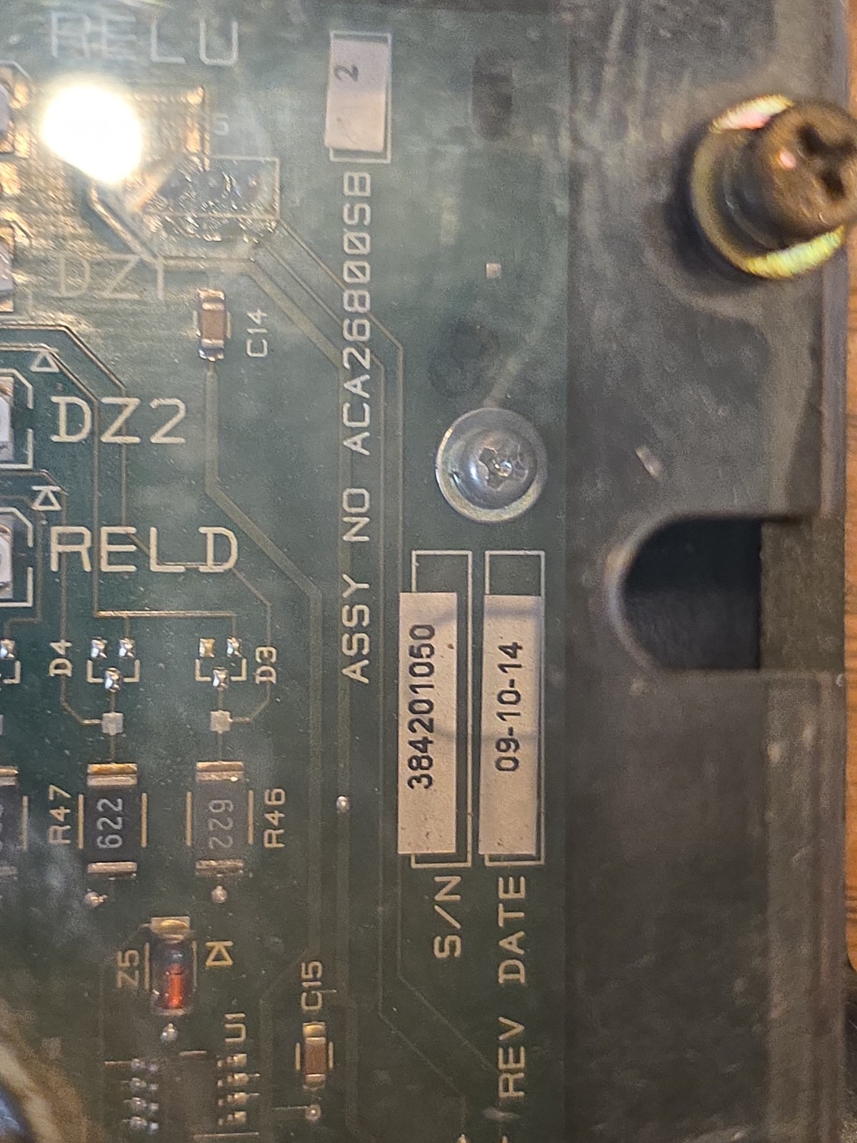Otis 211 Tape Reader Part # ABA26800SB2 Model 22439AAF