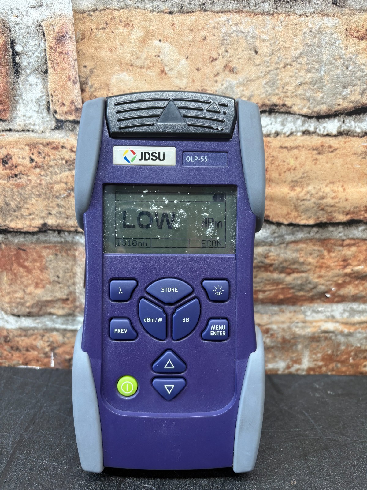 JDSU OLP-55 Optical Power Meter 2277/01 780–1650nm PC/APC SM MM