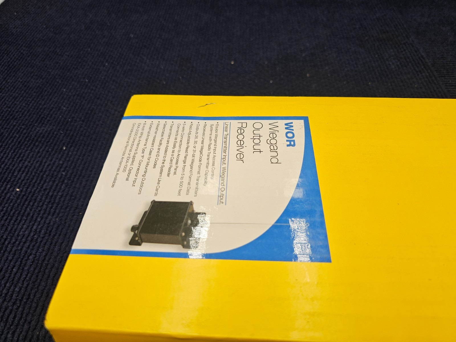 Linear ACP00727 WOR Wiegand Output Receiver 5 to 500 ft Adjustable Range