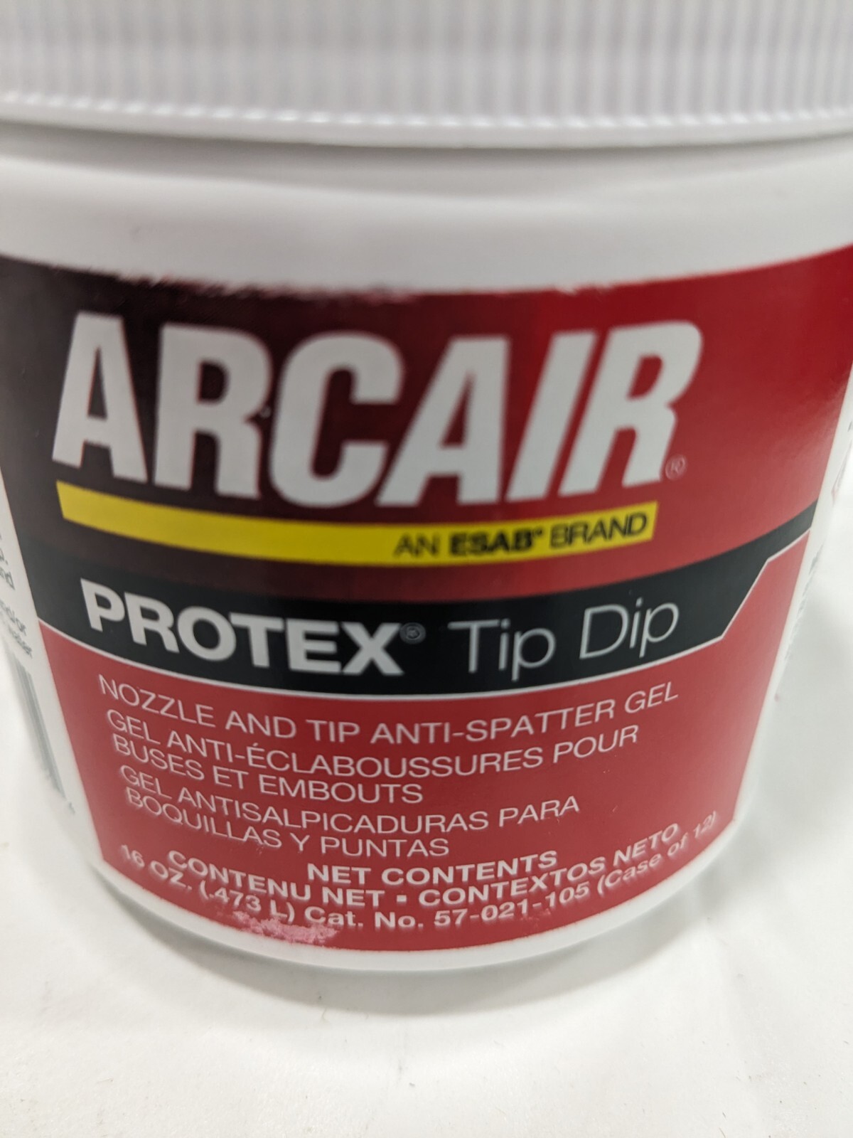 Arcair Gel Protex Tip-Dip Anti-Spatter Gel: 16 oz Jar 57021105