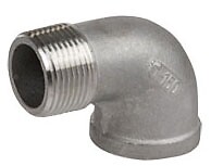 Smith-Cooper 3/4″ MPT x FPT Class 150 Cast 316 SS 90D Heavy Pattern Elbow