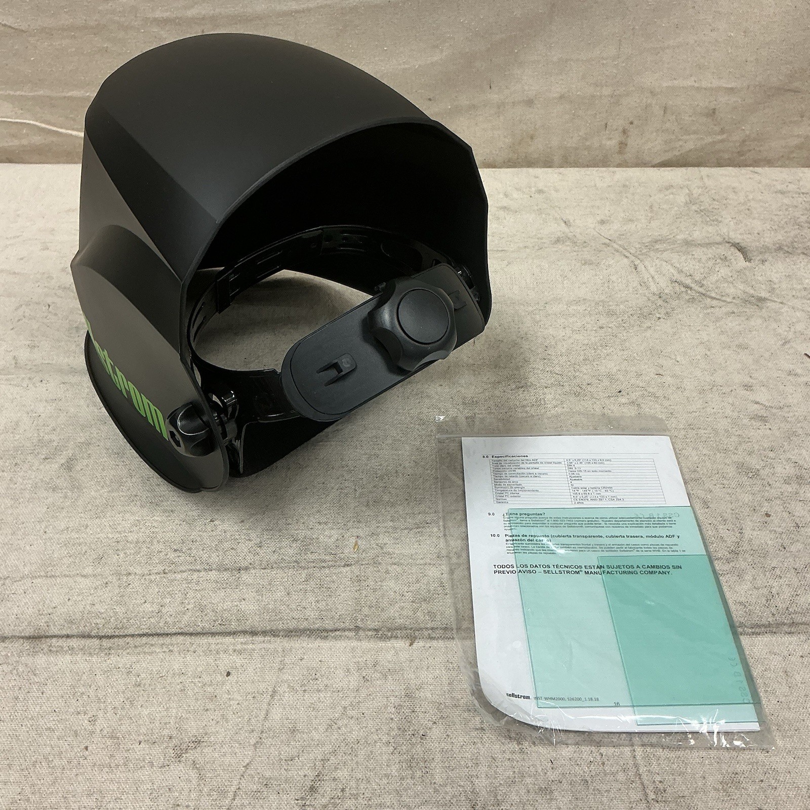 SELLSTROM S26200 Welding Helmet Auto-Darkening W9-W13 3.94″ x 2.36″
