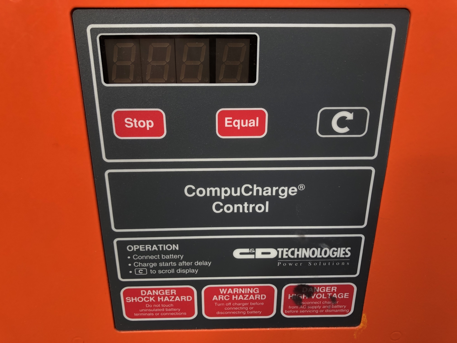 C&D FR12HK850M Ferro Five FR Series 24V Fork Lift Battery Charger 155A 3 Phase