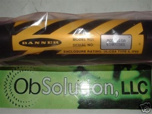 BANNER 27824 MGE1816A MACHINE-GUARD™ BEAM ARRAY EMITTER NEW