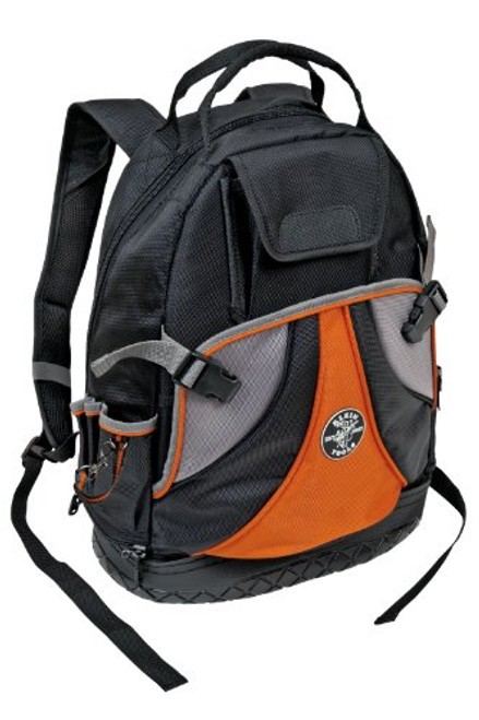 Klein Tools KLE-55421BP-14 Tool Backpack, 14″ Heavy Duty Fabric, Electrician