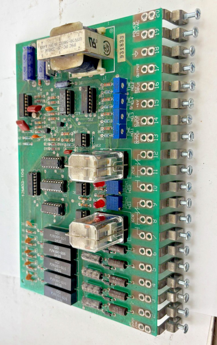 8100-0552 Rev C Electrical Board PCB Industrial Control Module