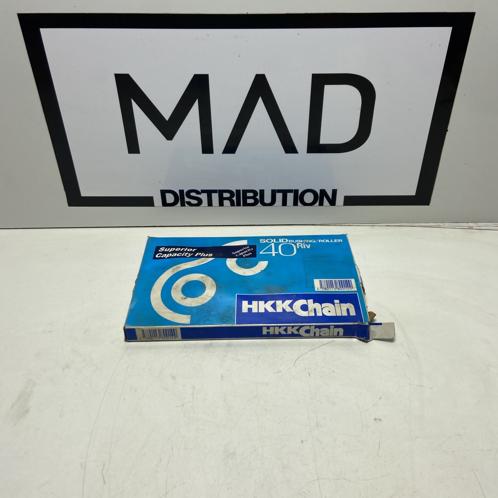 SEALED NEW HKK 40RIV ROLLER CHAIN 10FT 240 LINKS