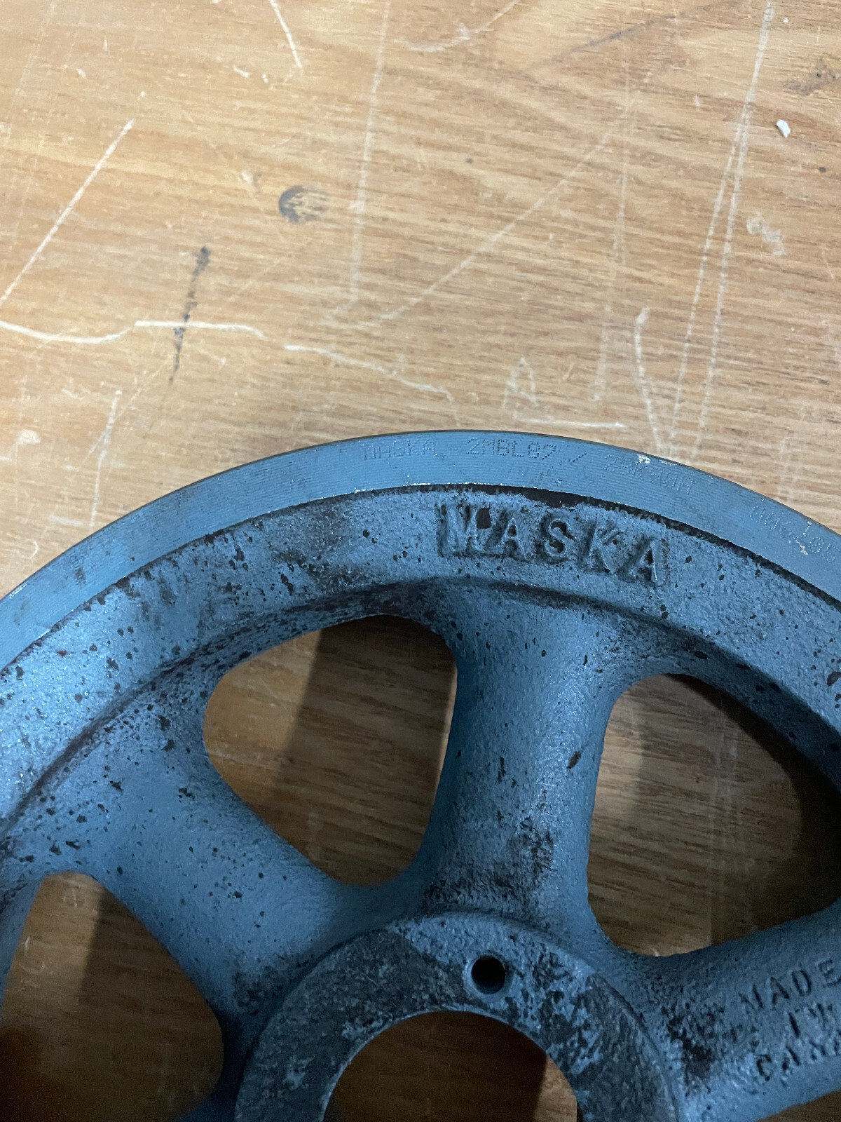 MASKA 2MBL87 TWO GROOVE GRIPBELT SHEAVE 4L/A, 5L/B BELT 2BK90H industrial vtg
