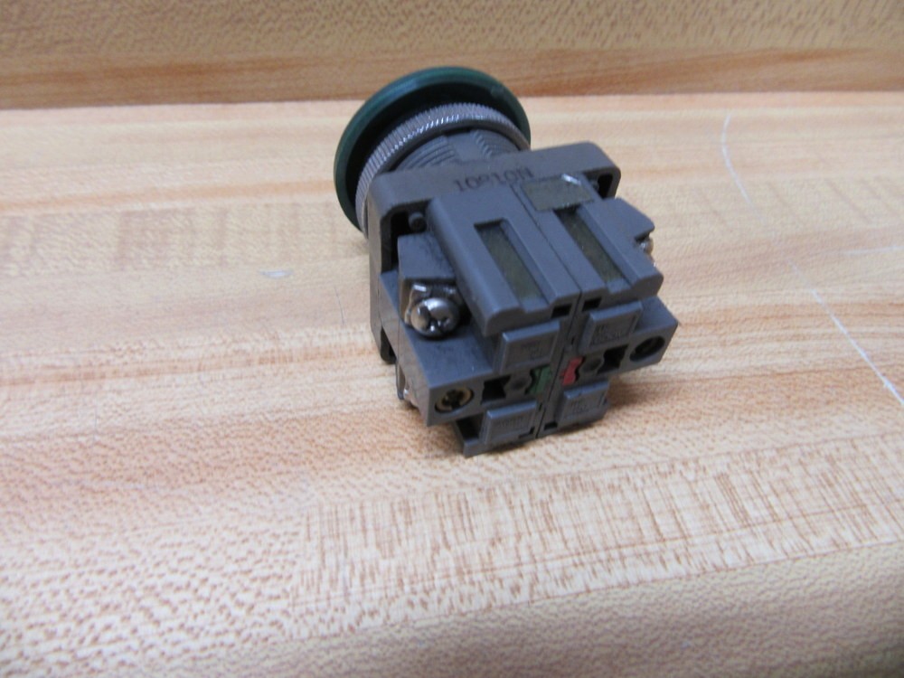 Izumi ABN 41-10650 Push Button ABN4110650 Green Mushroom