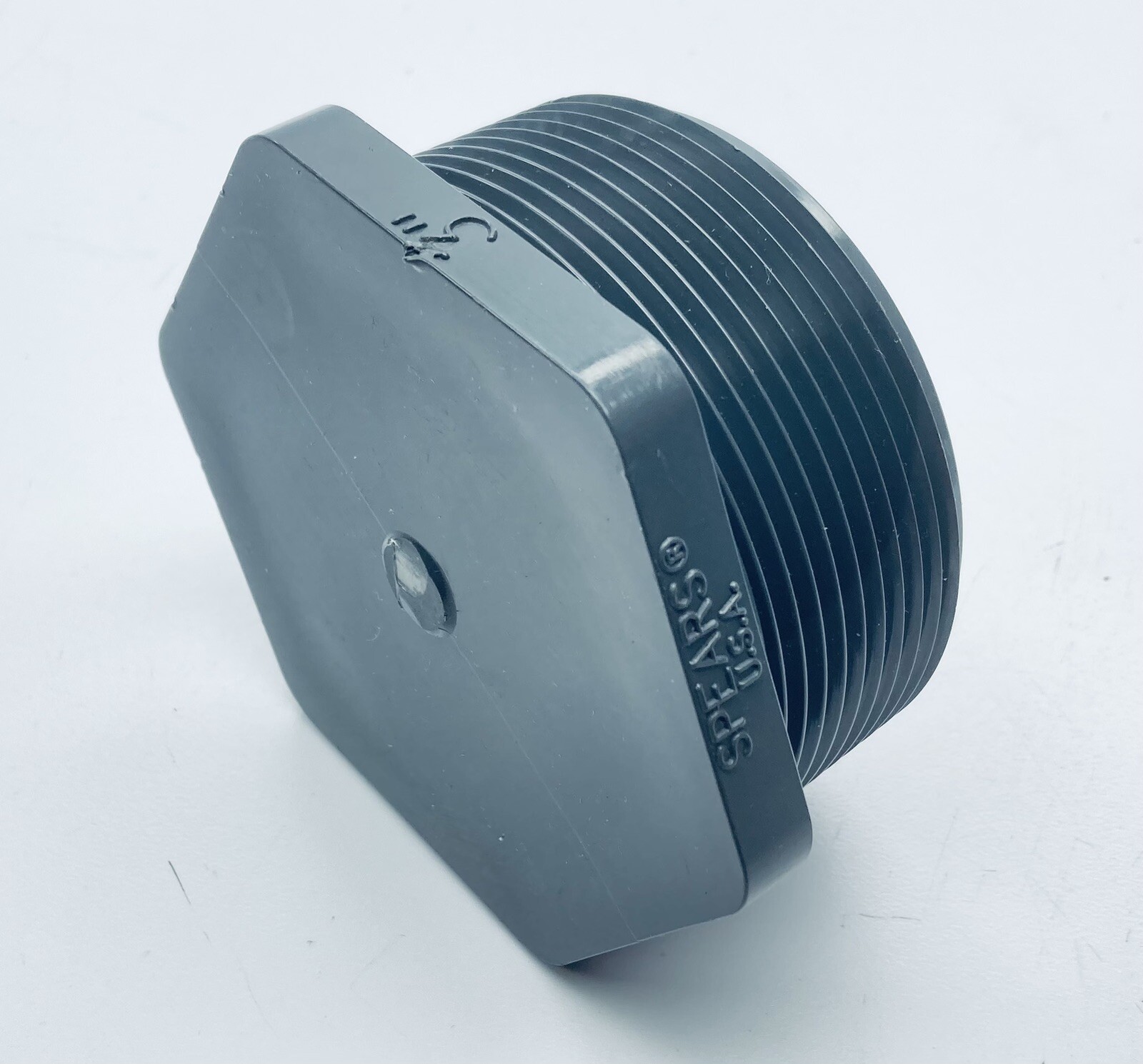 UNUSED SPEARS 850-030C THREADED 3″ PVCI PLUG SCH 80 MPT