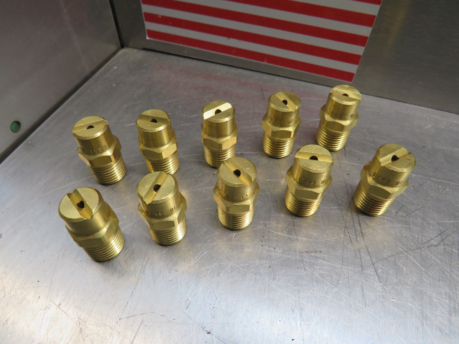 BETE NF 1550 Nozzle Lot of 10!