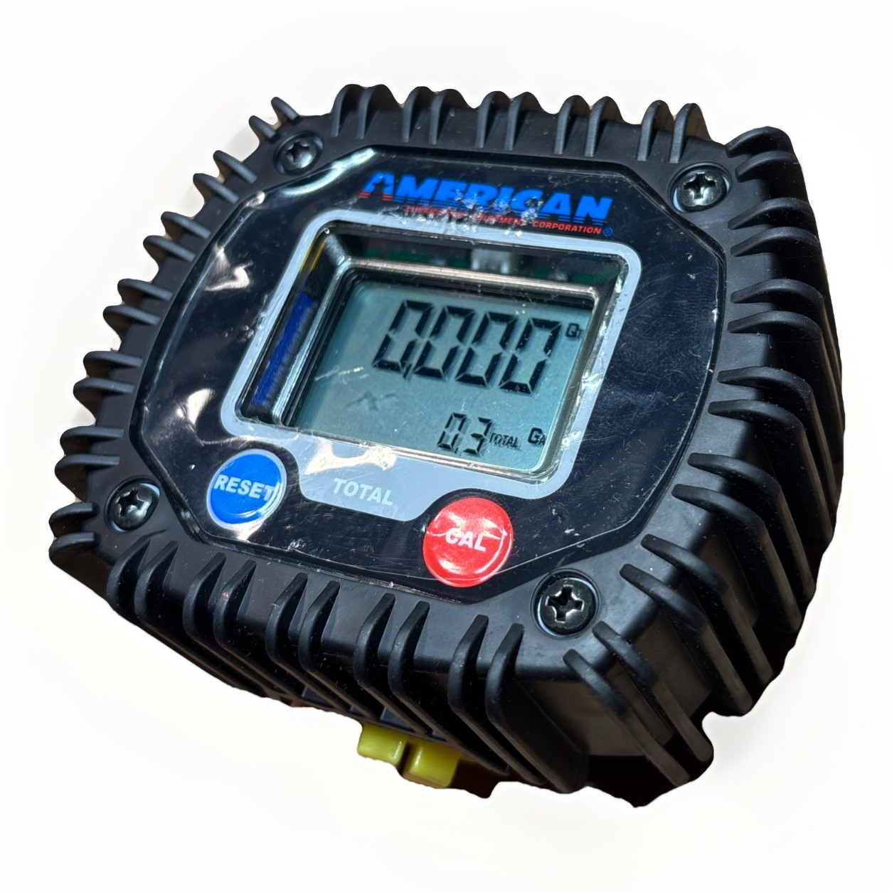 American Lube Stationary Digital Oil Meter Field Replaceable Electronics