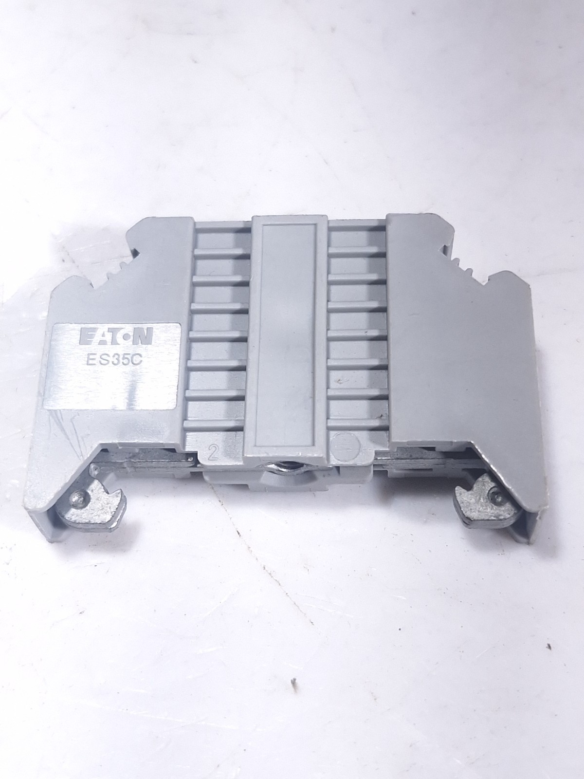 EATON XBAES35C ES35C UNIVERSAL END STOP BARRIER TERMINAL BLOCK – LOT OF 4