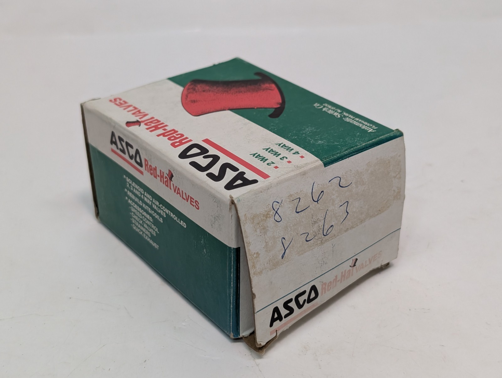 6 Assorted Asco Red Hat Valve Rebuild Kits: 8262/63;072282;302925;082983;302001