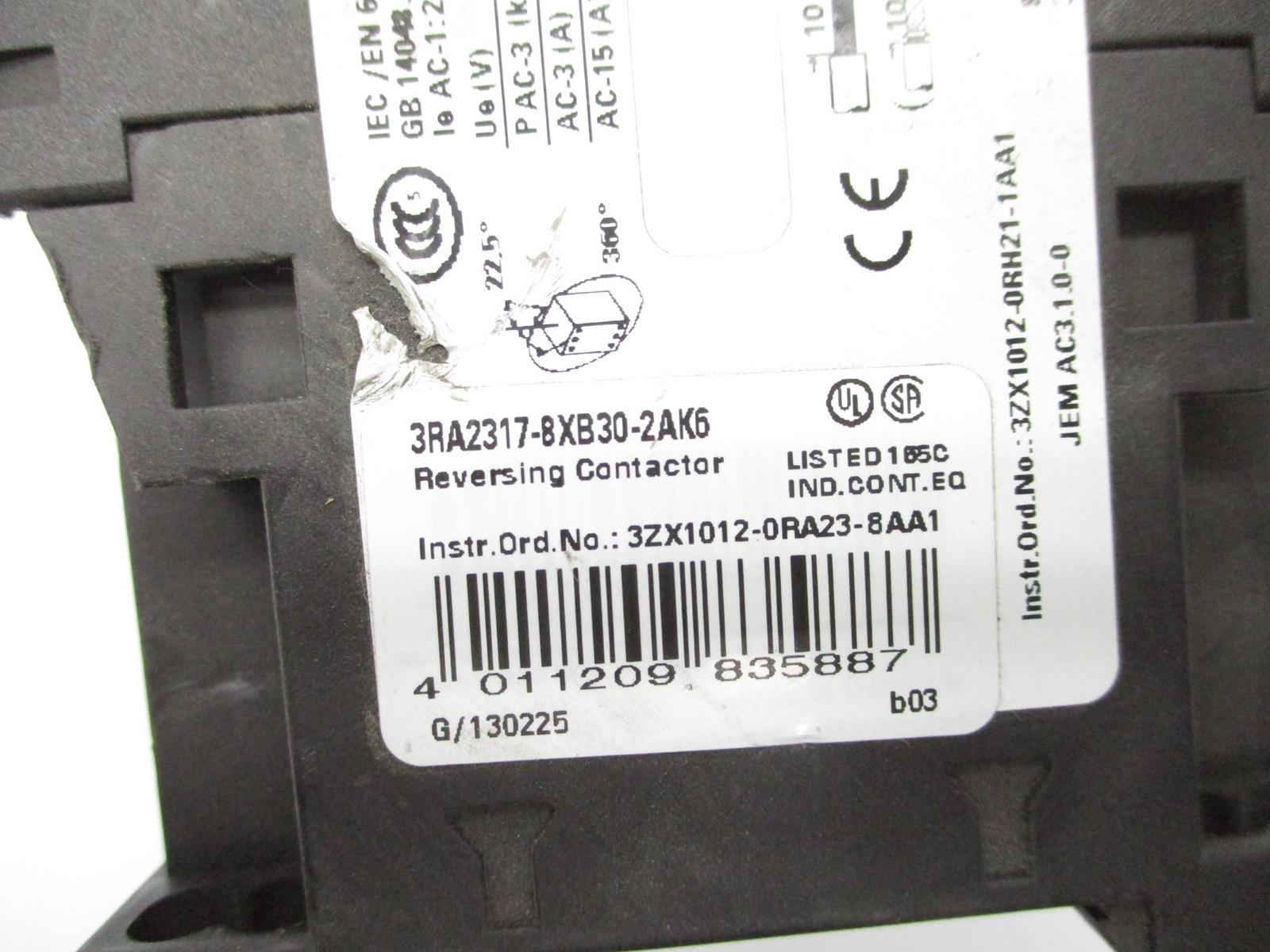 SIEMENS 3RA2317-8XB30-2AK6 24V NSNP