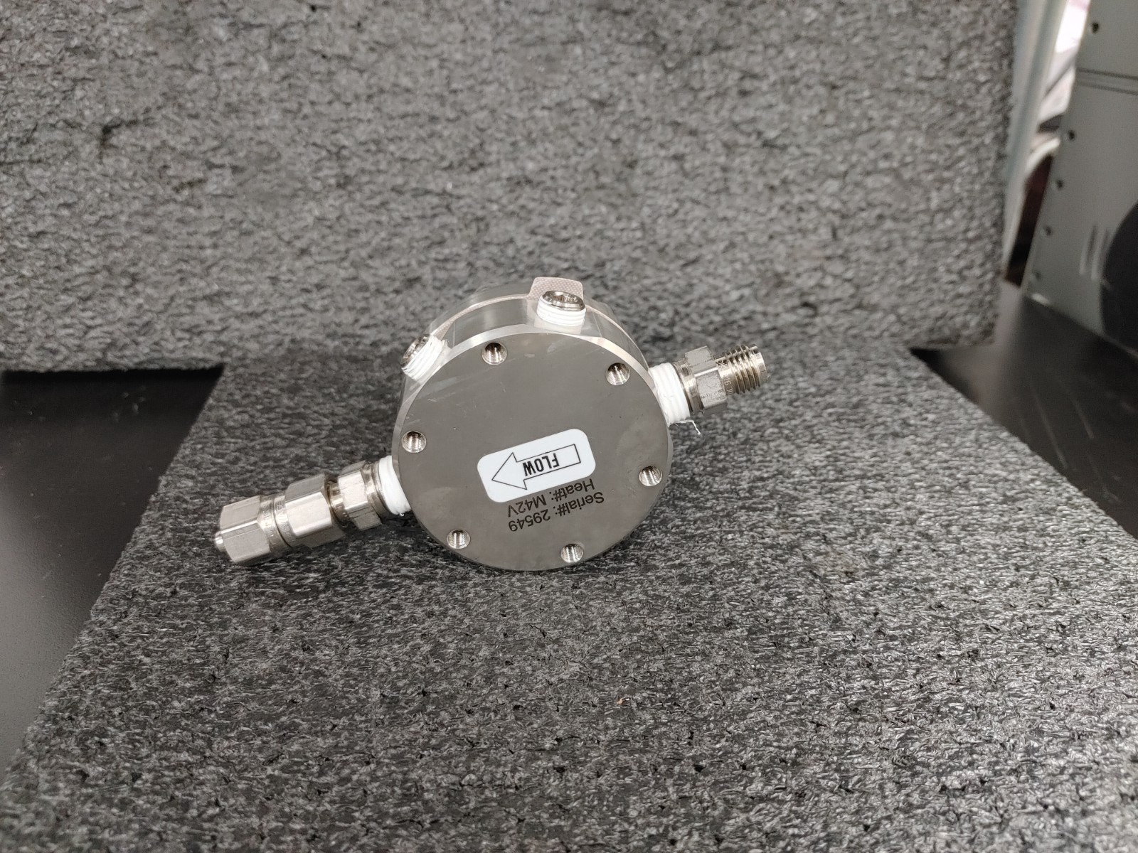 EQUILIBAR HF2SNN12B-NSMP500T100G10EEB 500 PSI Back Pressure Regulator