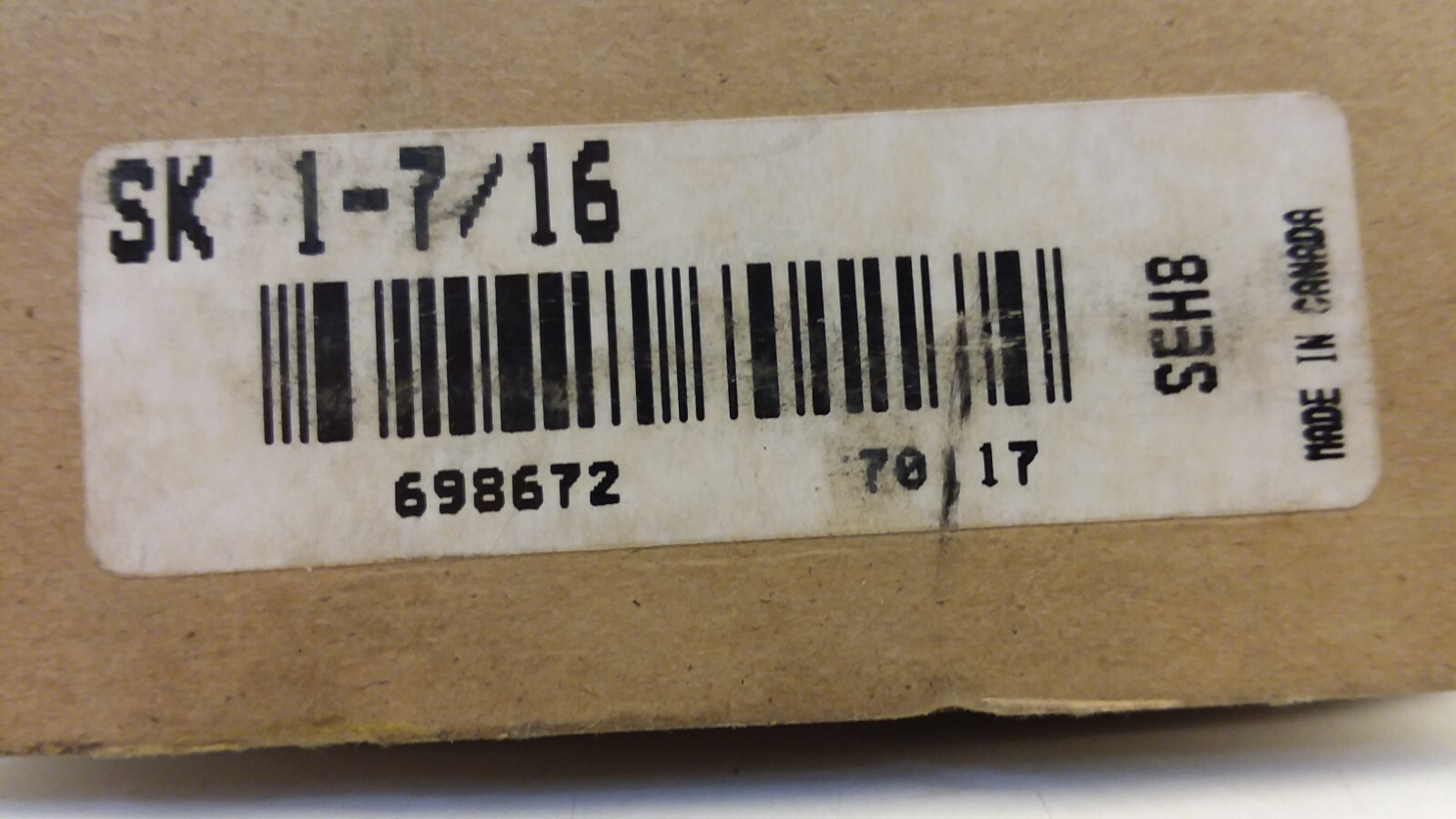 TB WOOD’S 698672 BUSHING SHEAVE 3/4″ BORE CAST IRON NIB