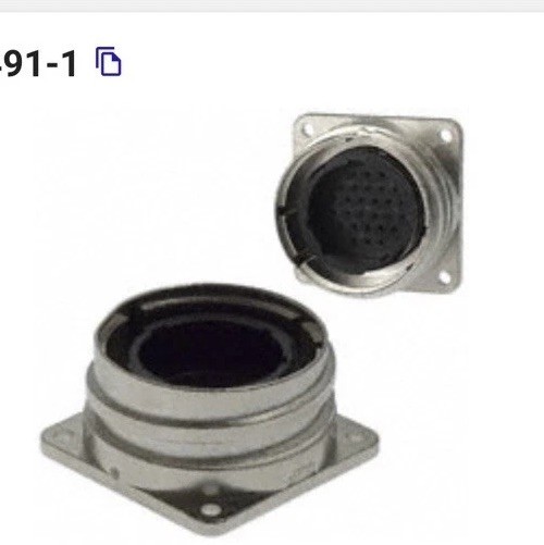 AMP 208491-1 28 Position Power Connector Panel Mount For Male Pins 250VDC