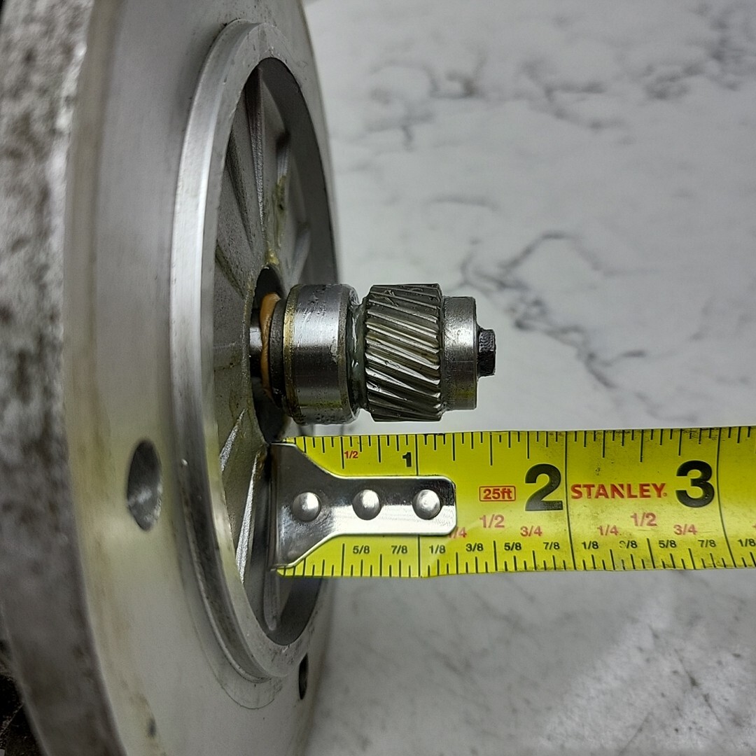 MGM Brake Motor BA 71B4 277/480V IP54 S1 1.9 1.1 Amp