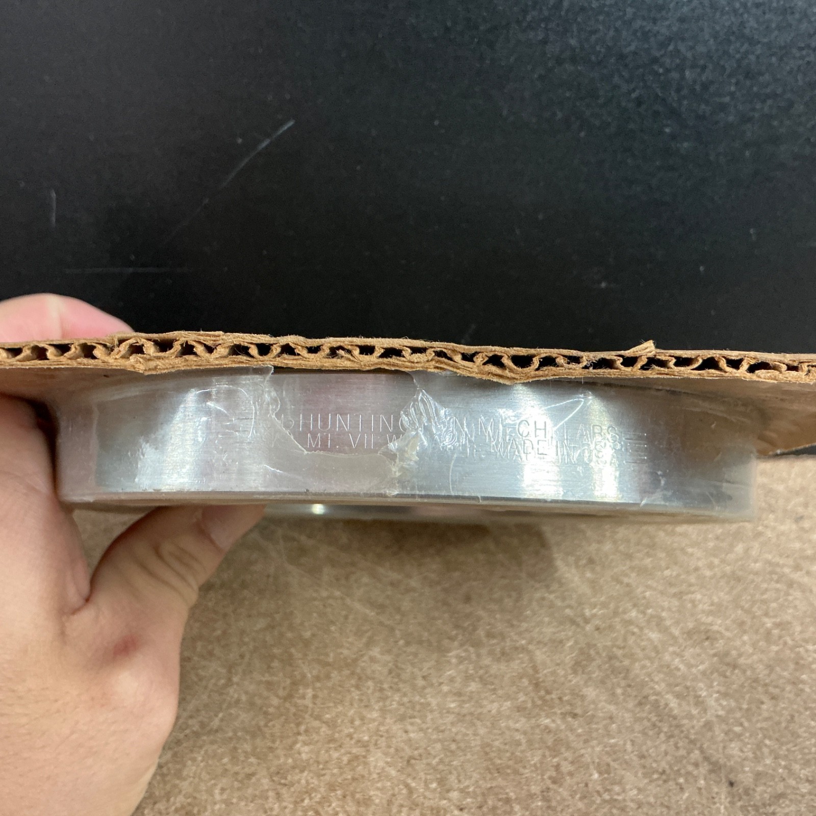 Huntington Stainless Steel 6.75″ CF Conflat Vacuum Flange New Sealed