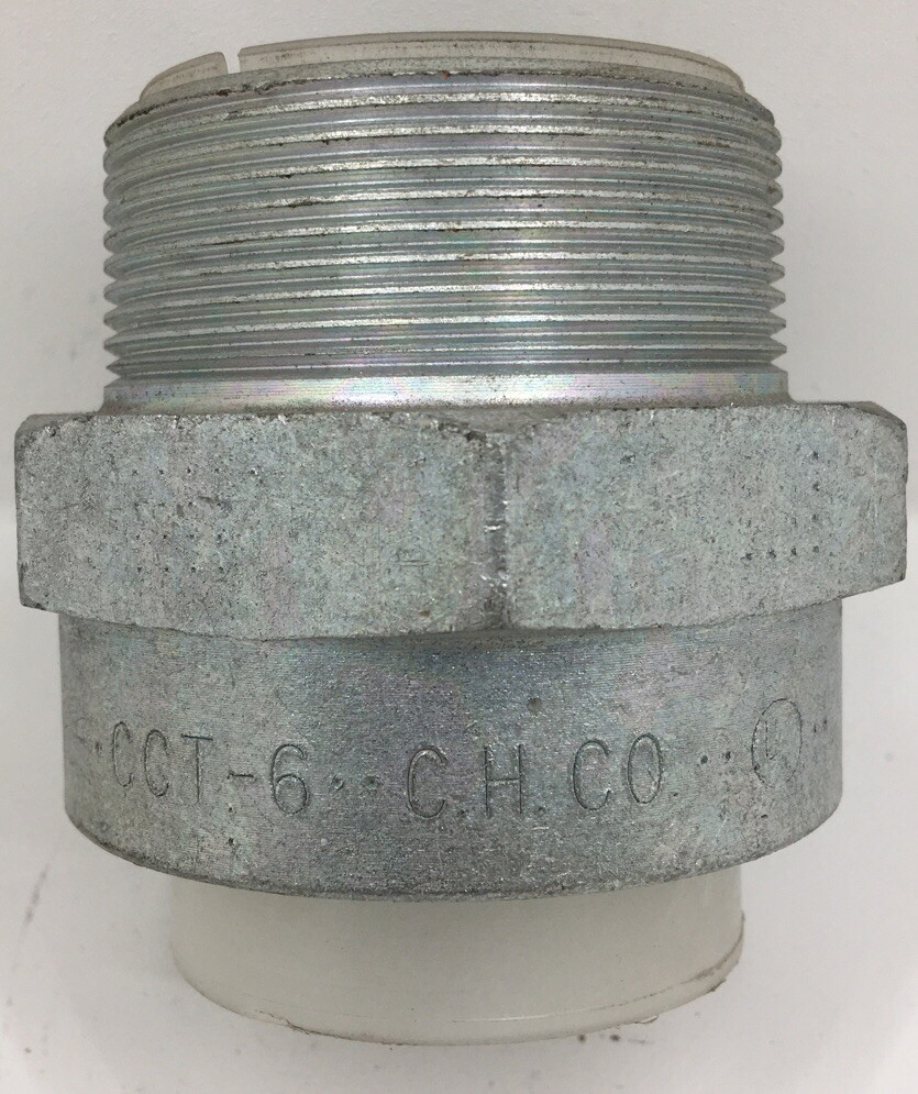 CCTB6 CRS-H 2″ THREDMAKER CONNECTOR CONDUIT FITTING WITH GUIDE/LINER