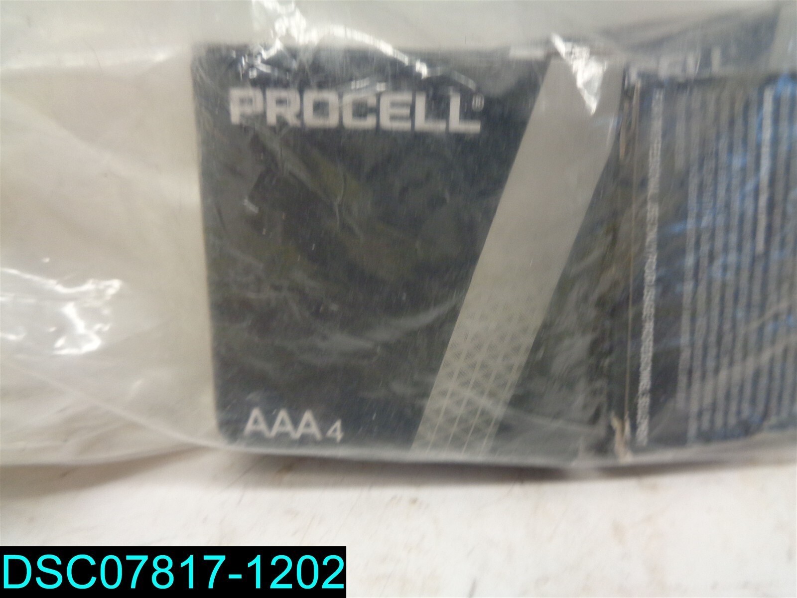 QTY=12: Duracell PROCELL Alkaline AAA Batteries