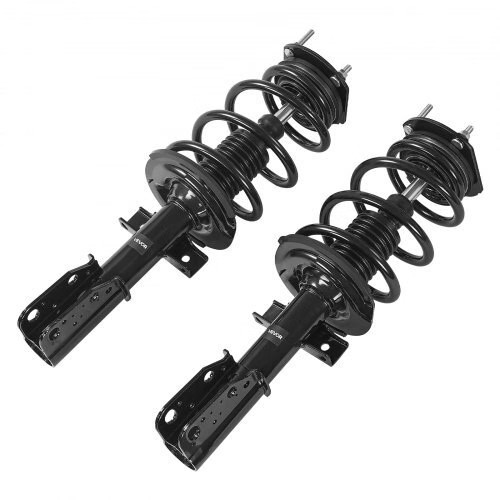 Front Shock Absorber Strut Assembly, 2Pcs Shock and Strut Assembly with Coil Spr