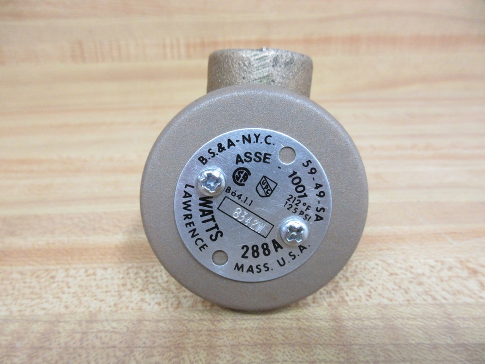 Watts 88211 288A Vacuum Breaker 3/4″