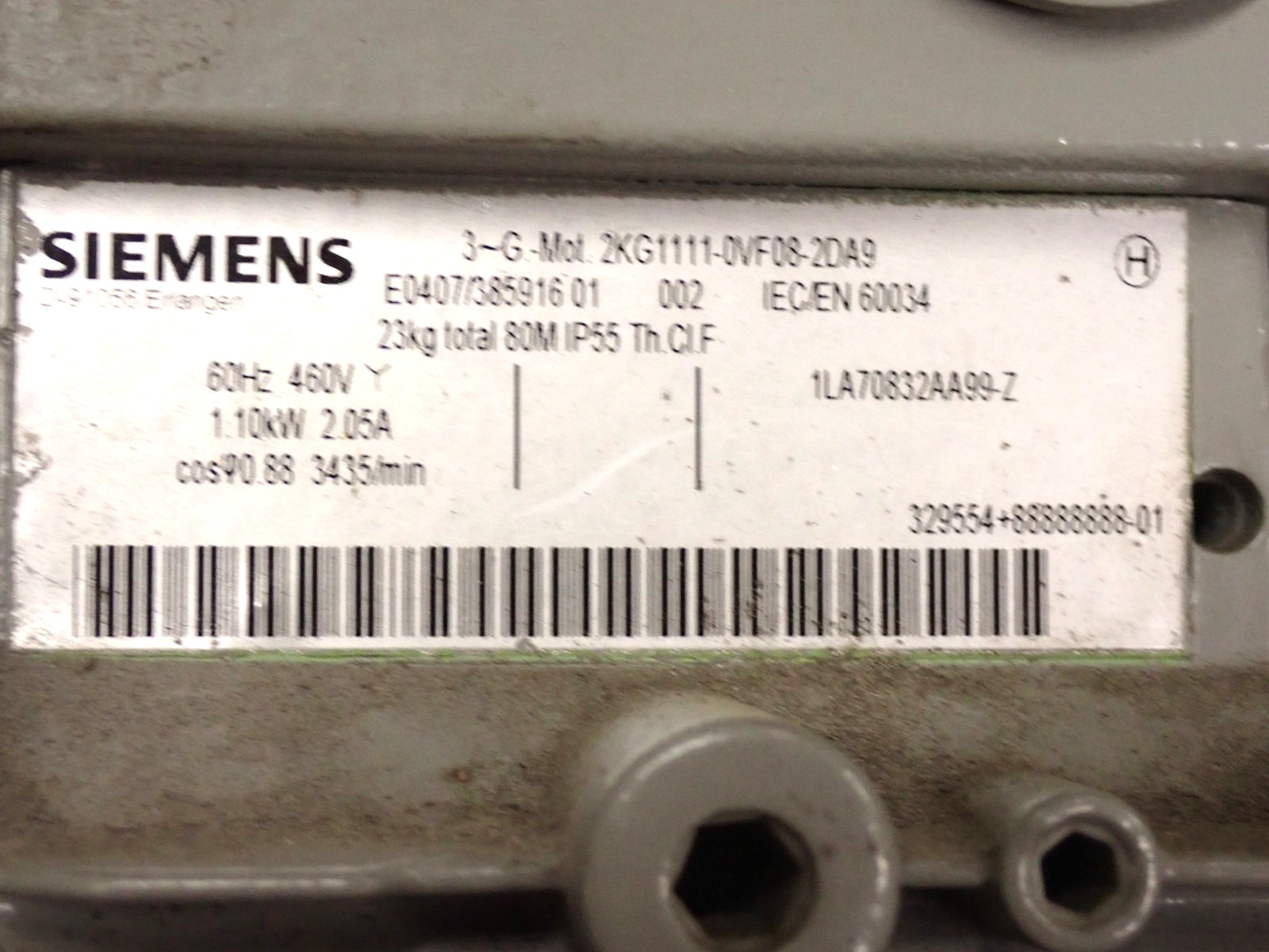 2KG11110VD06-0VF08-2DA9 SIEMENS GEAR MOTOR FREE SHIPPING NEW
