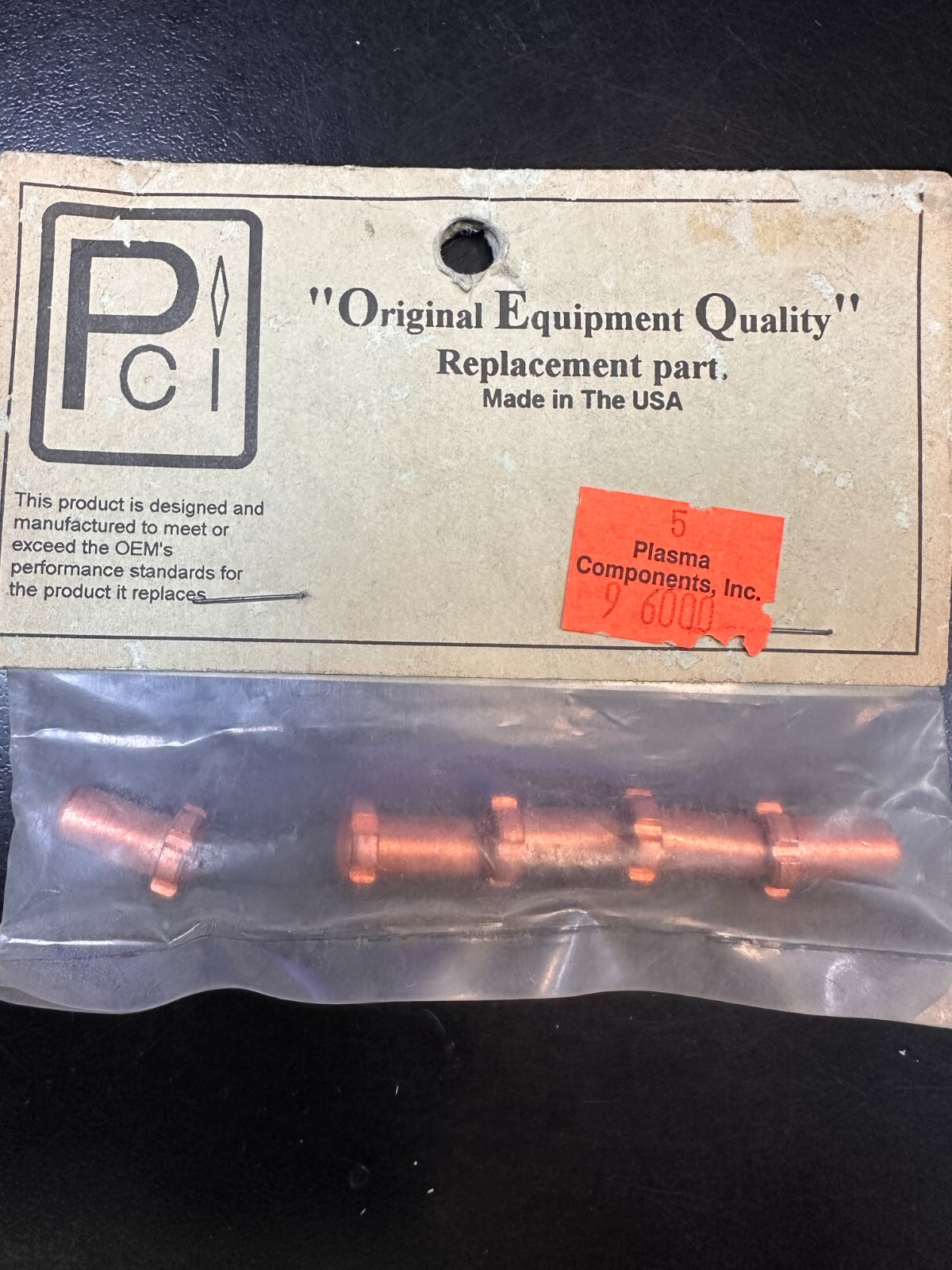 Plasma Compents Inc 9-6000 Tip/Nozzle 0.8mm 0.031 pkg/5ea