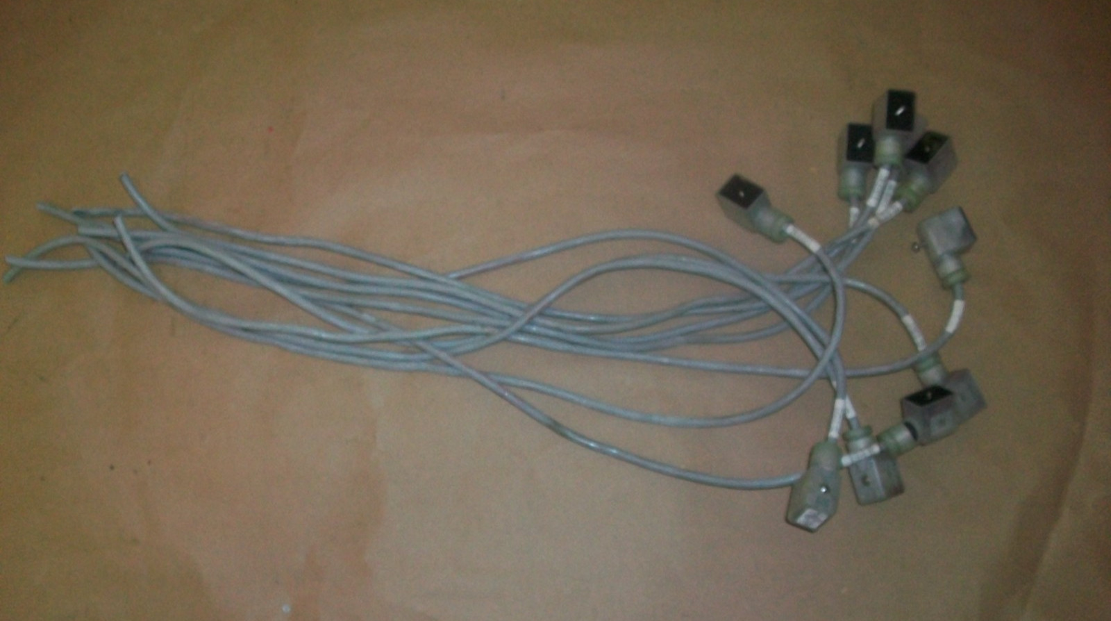 10pc Canfield Solenoid Cable 48-170 25″ USED