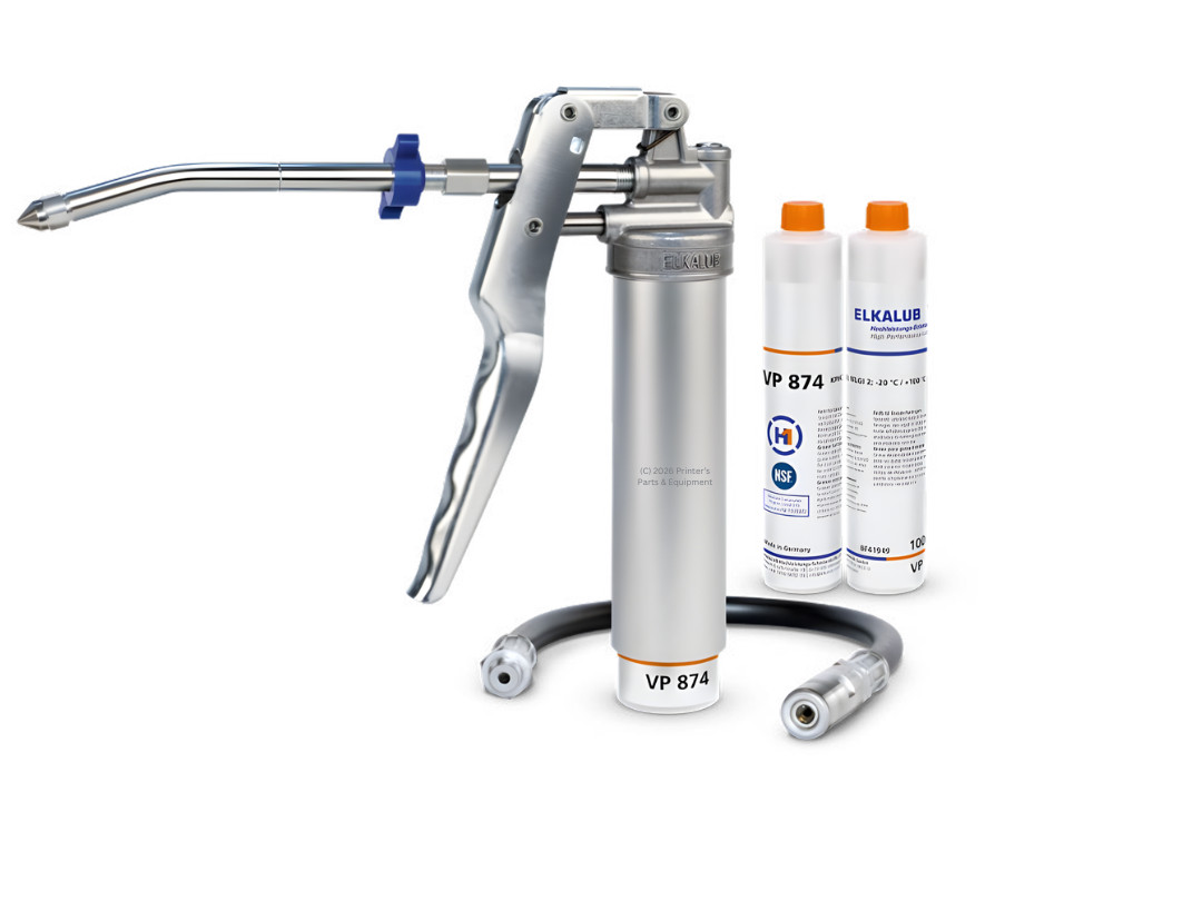 ELKALUB GREASE GUN MCP100 (Includes Accessory Kit) for 100ml Screw Cartridges