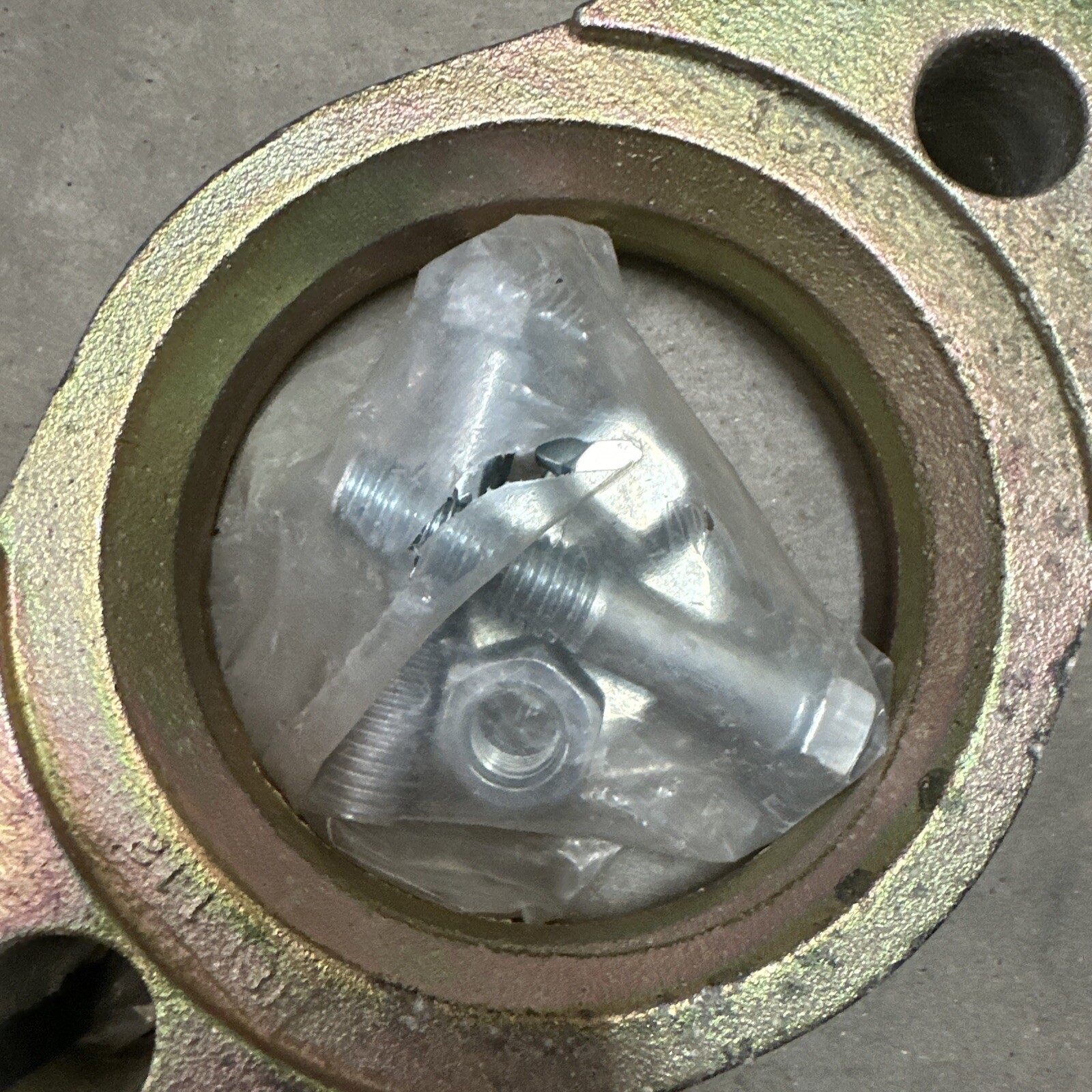 Weil Pump Company 15348 4 1/2″ Bronze Flange Pair with Bolts