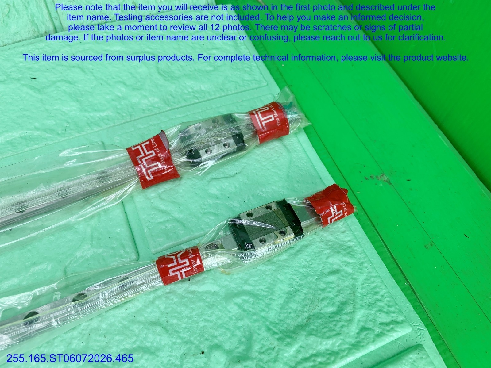 THK SRS9XGMUUC1+680LM, 1 unit Linear Motion Guide as in photos, sn:NEWinBAG SALE