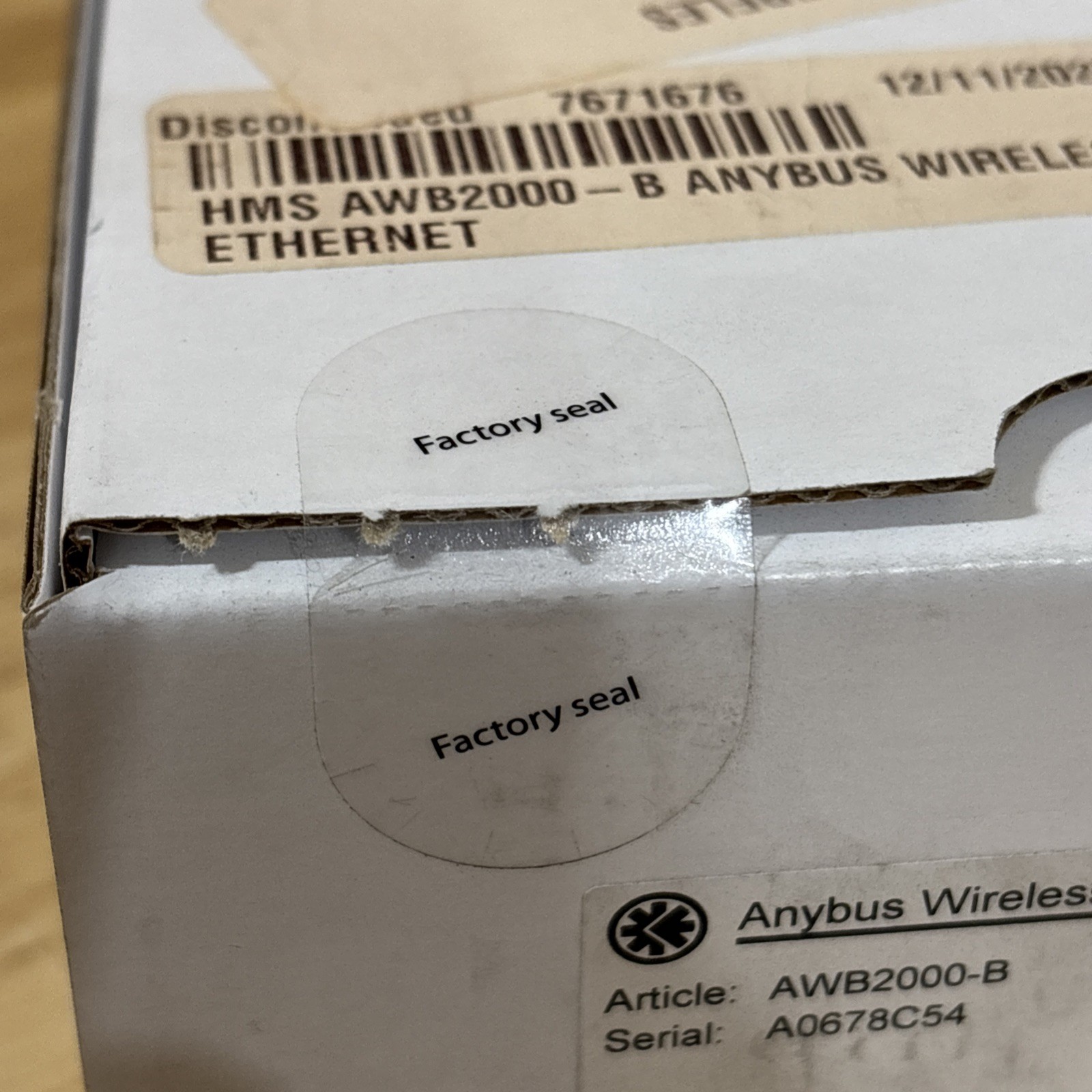 ANYBUS WIRELESS BOLT ETHERNET │ AWB2000-B