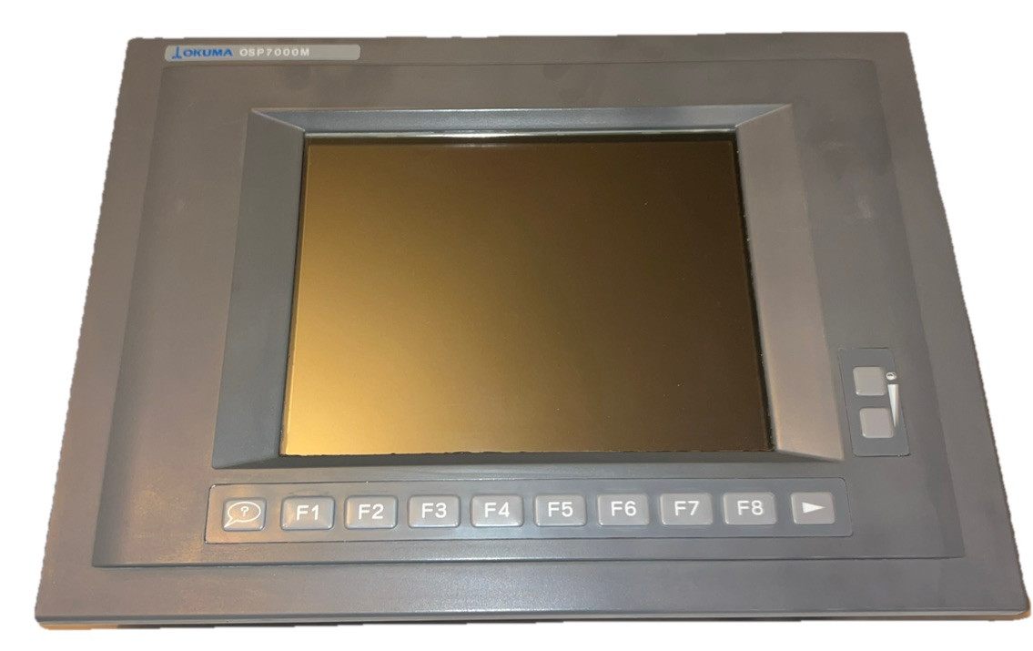 OKUMA OSP7000M E4809-770-103-A 1911-2632-31-24 OPERATOR INTERFACE DISPLAY