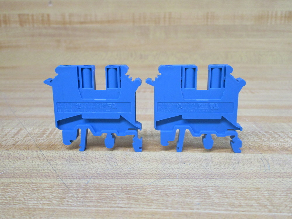 Phoenix Contact UK5-TWIN BU Terminal Block 1923047 (Pack of 2)