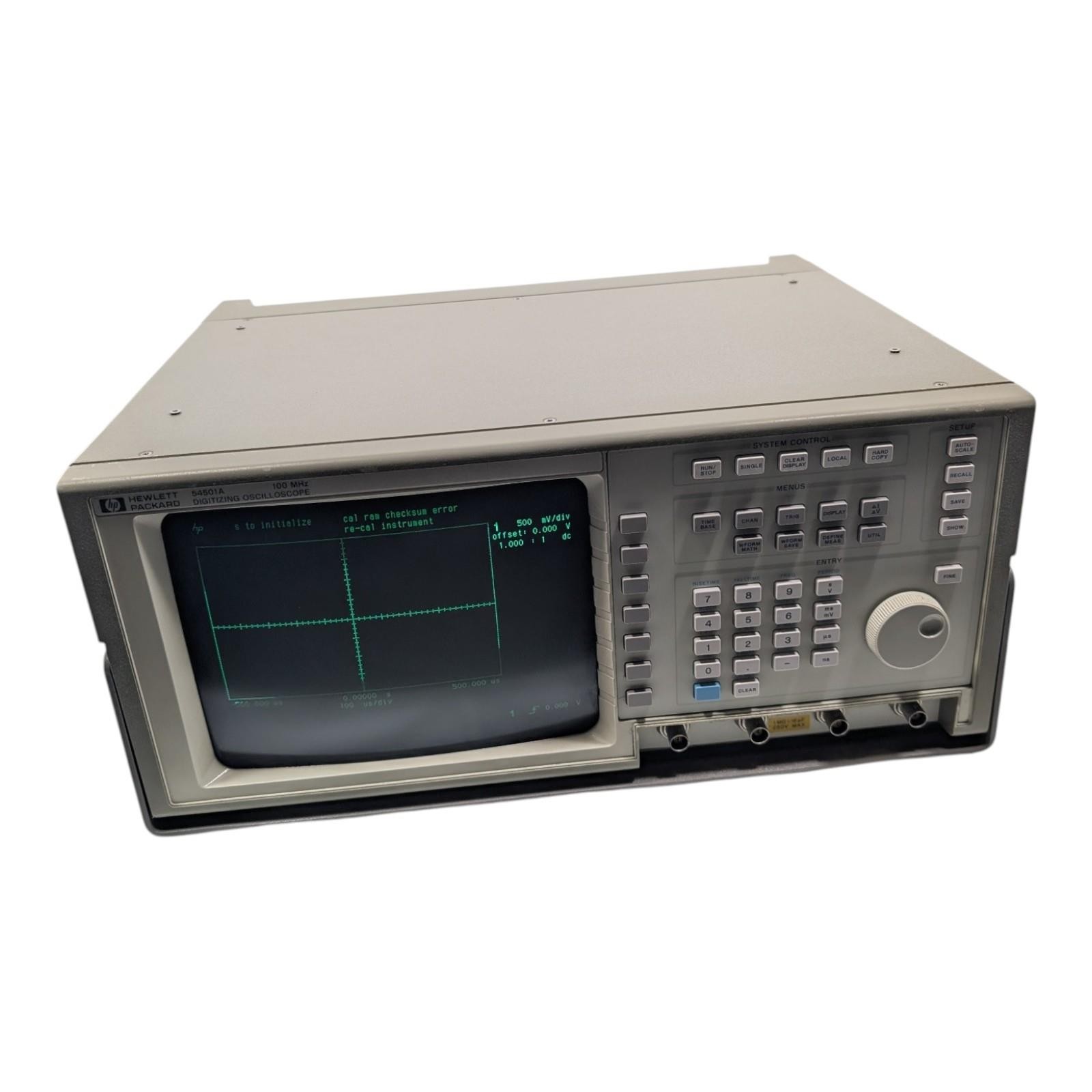 Hewlett Packard 54501A HP Digitizing Oscilloscope 100MHz See Photos