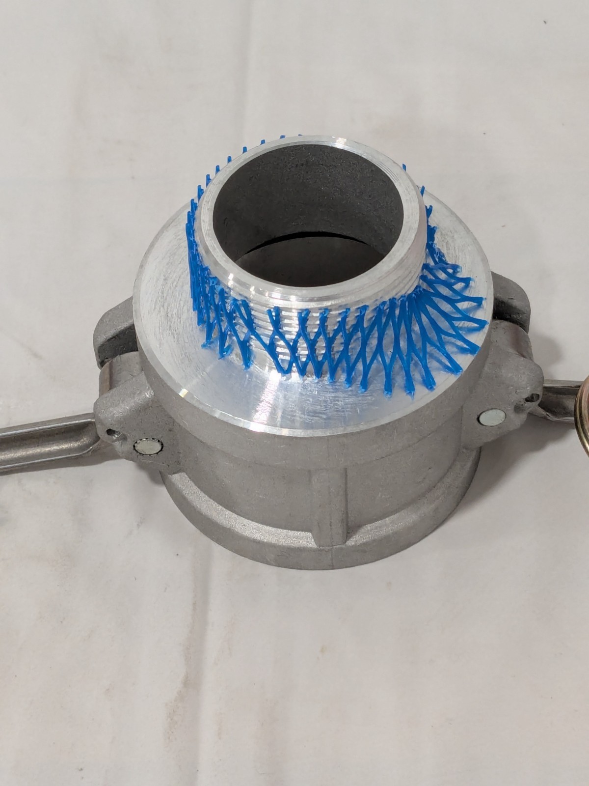 Cam & Groove Coupling: 1-1/2″ Part B, Aluminum, 1,000 psi Max WS-HF-CAM-002