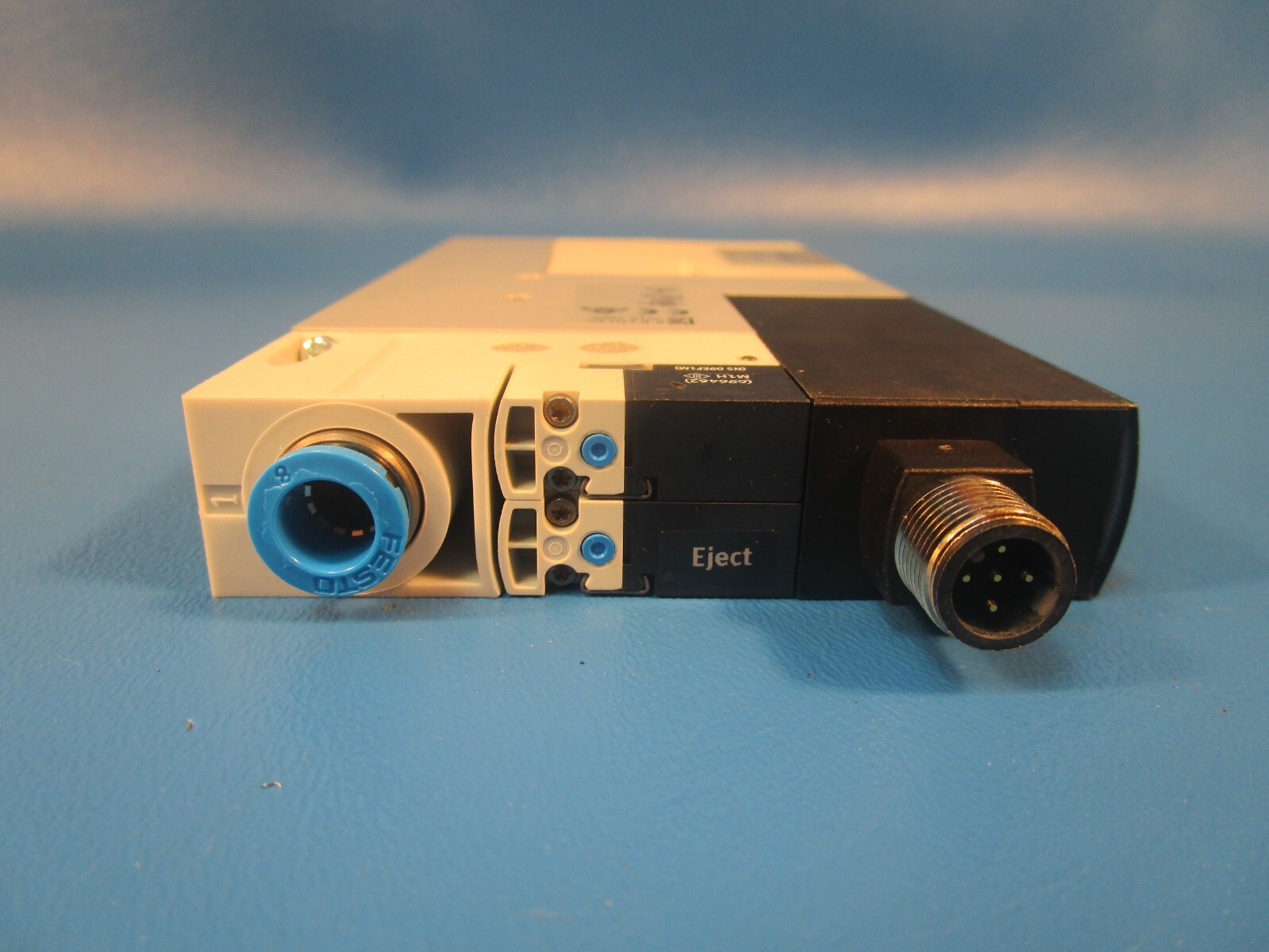 FESTO OVEM-20-H-B-QO-CE-N-1PD, 539074 Vacuum Generator, Laval Nozzle 2mm, Grid D