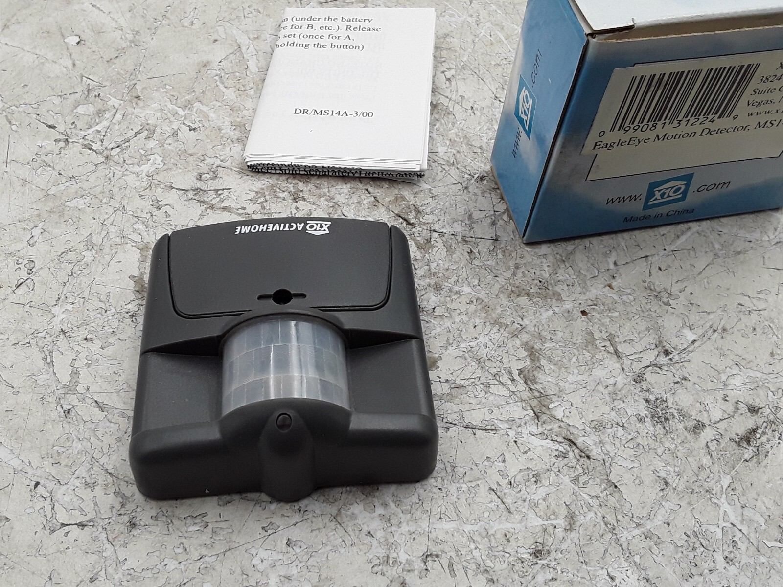 X10 ActiveHome MS14A Motion Detector