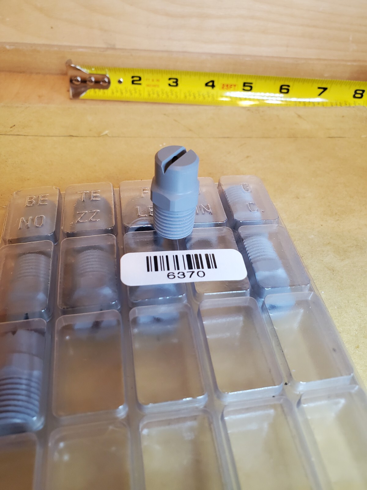 BETE FOG NOZEL NF2090 CPVC 1/4″ NPT (one Nozel) We Ship Today
