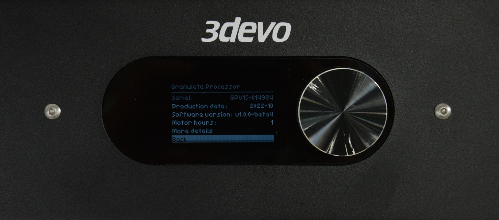 3Devo GP20 Plastic Shredder & Granulator 2022